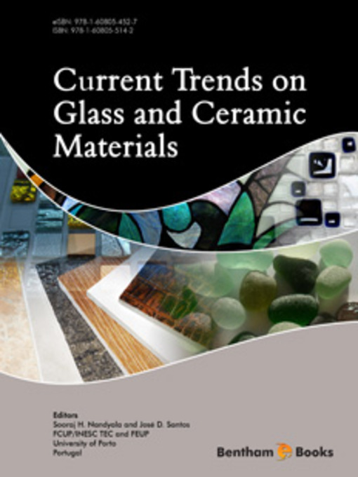 Title details for Current Trends on Glass and Ceramic Materials by Nandyala Sooraj Hussain - Wait list